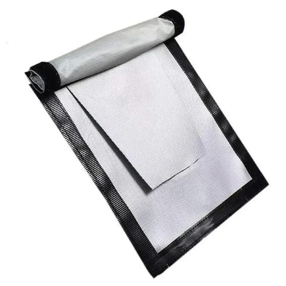 1 Pc Stove Fireproof Cloth Camping Tent Stove Chimney Fireproof Cloth Double Layer Hot Tent Protect Cloth Practical Accessories