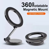 Strong Magnetic Car Phone Holder For iPhone 14 15 16 Android In Car Accesiories Mobile Cellphone Holders Support For Tesla Mount