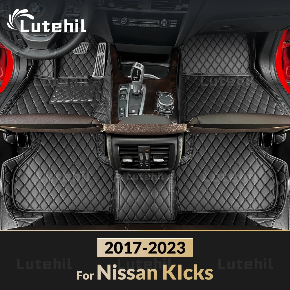 

Car Floor Mats For Nissan KIcks 2017 2018 2019 2020 2021 2022 2023 Custom Auto Foot Pads Carpet Cover Interior Accessories