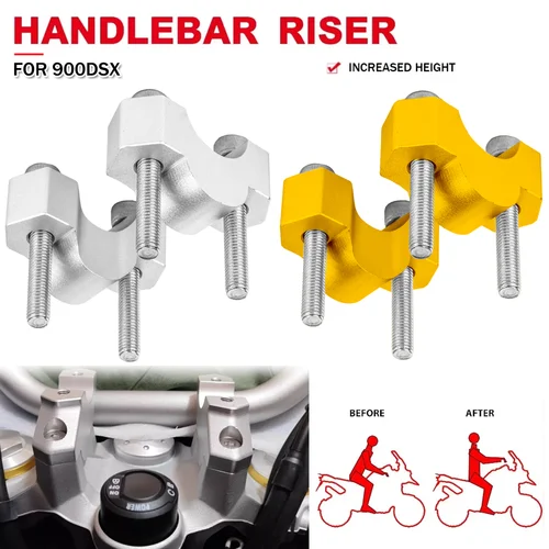 Imagen 1 del producto Elevador de manillar de motocicleta para Voge 900DSX DS900X DSX900 2024-2026 abrazadera de montaje de barra de mango adaptador extensible accesorios de elevación