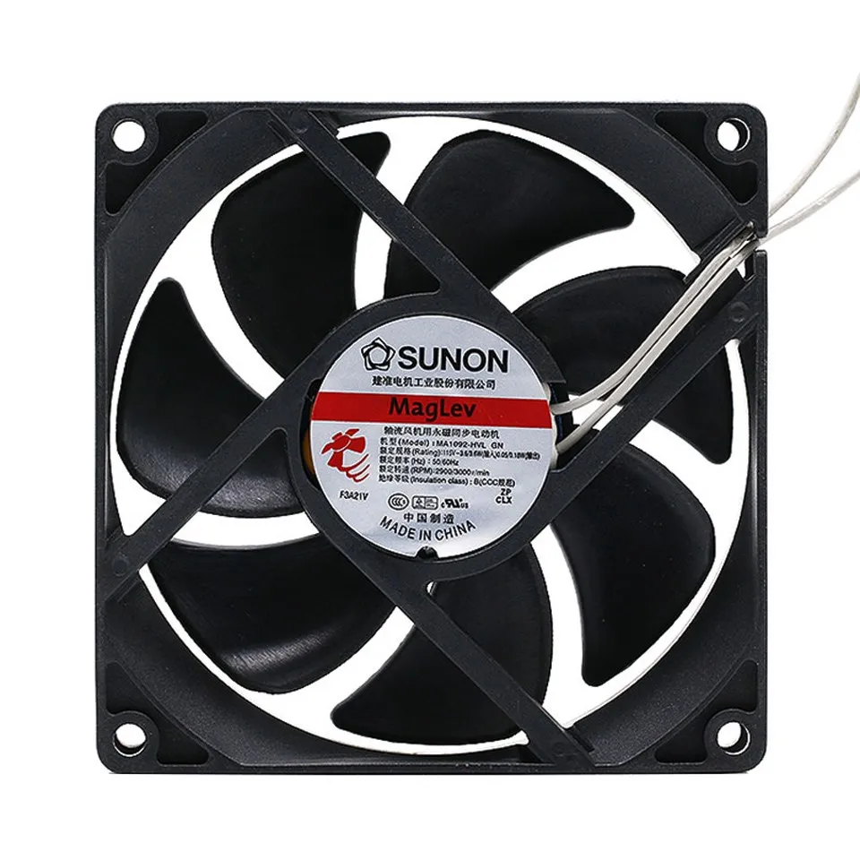 

1pcs For SUNON 90mm MA1092-HVL GN Coolingfan 9225 115V 3.6W AC axial flow cabinet cooling fan