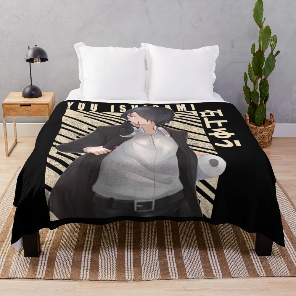 Kaguya Sama - Yuu Ishigami Throw Blanket Luxury Throw Hairy Thermal blankets ands Blankets