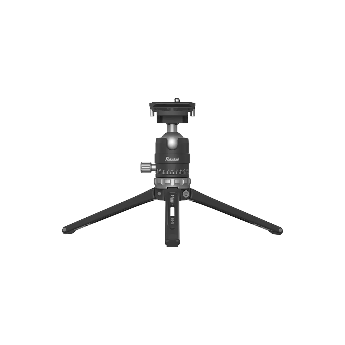 Vector Optics RokStad FLA Tisch-Ministativ mit Kugelkopf-Set, max. 15 kg (33 lbs), vollständig CNC-gefertigt, 1/4-Zoll-Adapter für Benchrest und Videoaufnahmen – Detail 3
