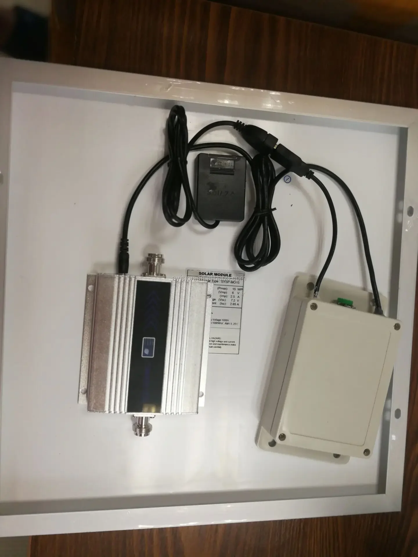 Amplificador de señal solar GSM CDMA DCS, repetidor de señal celular