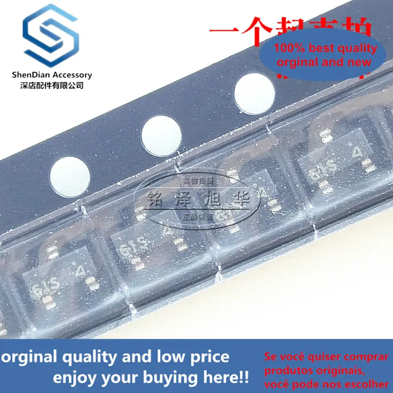 10pcs 100% orginal new MMBF5458 silk-screen 61s  SOT-23 N-channel general-purpose amplifier real photo