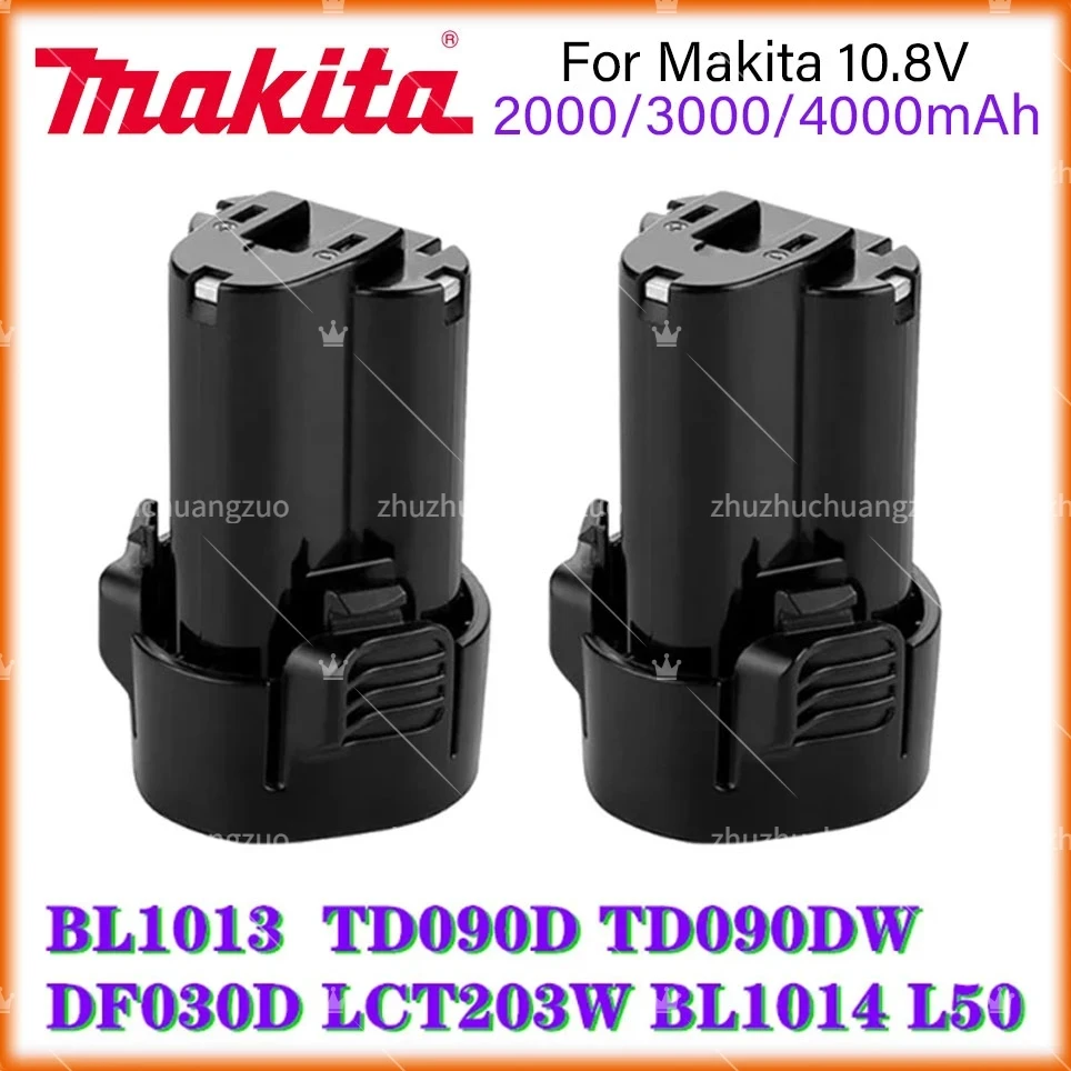 

100% Оригинальный Makita 10,8 В BL1013 перезаряжаемые электроинструменты Li-Ion сменная батарея TD090D DF030D LCT203W BL1014 батарея для инструментов