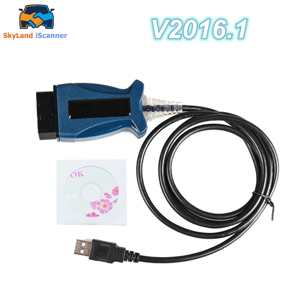 2026 Latest GDS Pro For GM II Cable V2016.1 USB OBDII Diagnostic Tool Supports GDS2 For Global Vehicle Diagnostics High Quality