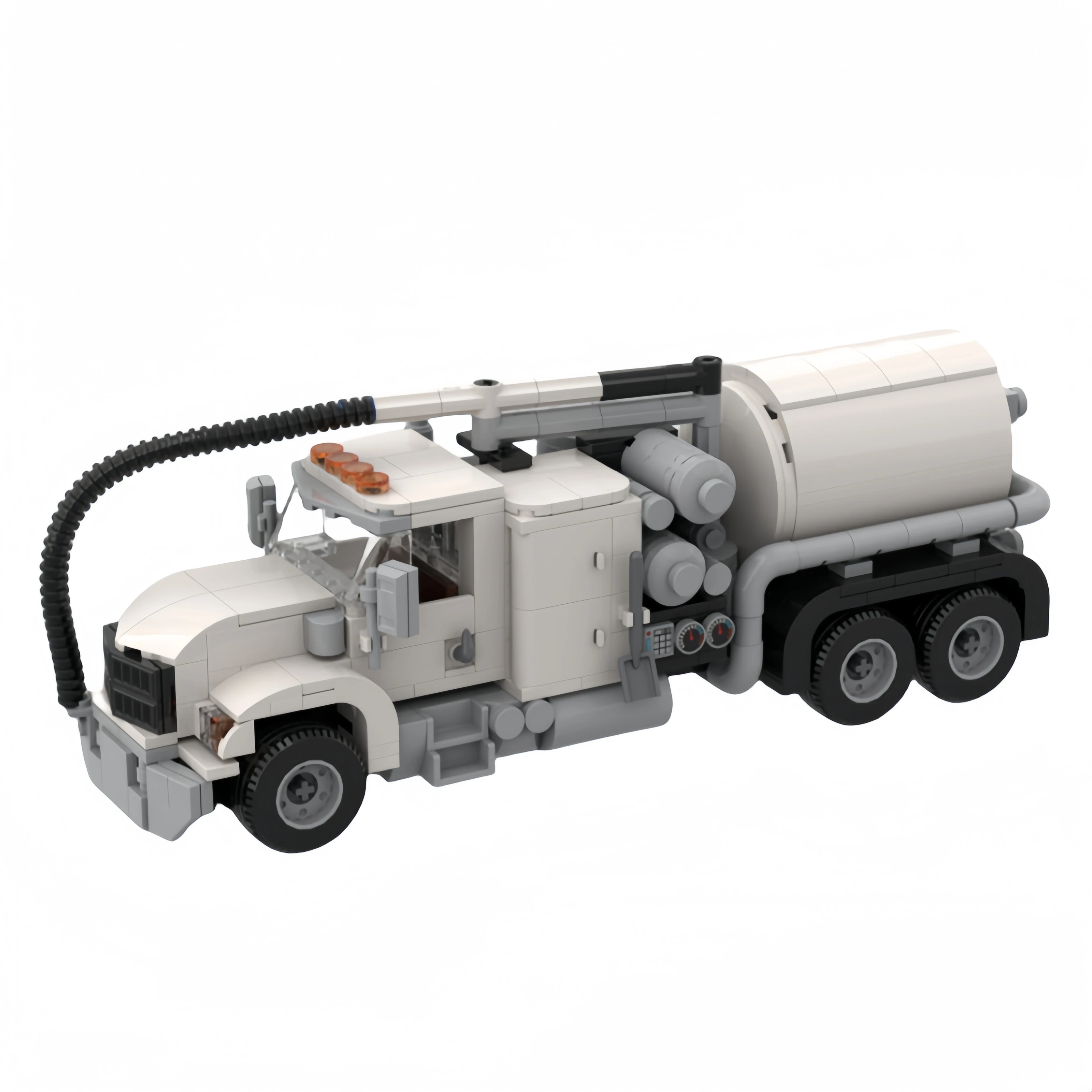 Stad Auto Model Moc Gebouw Bakstenen Hydraulische Utility Emmer Truck Modulaire Technologie Geschenken Vakantie Assembleren Kinderen Speelgoed Pak