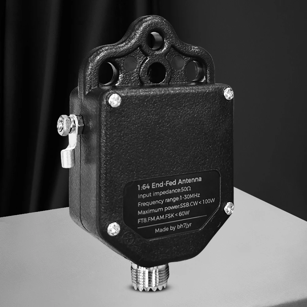 1:64 Balun End Fed Antenna 4-Band 8-Band Half-Wave Radio Antenna 1MHz To 30MHz for Outdoor