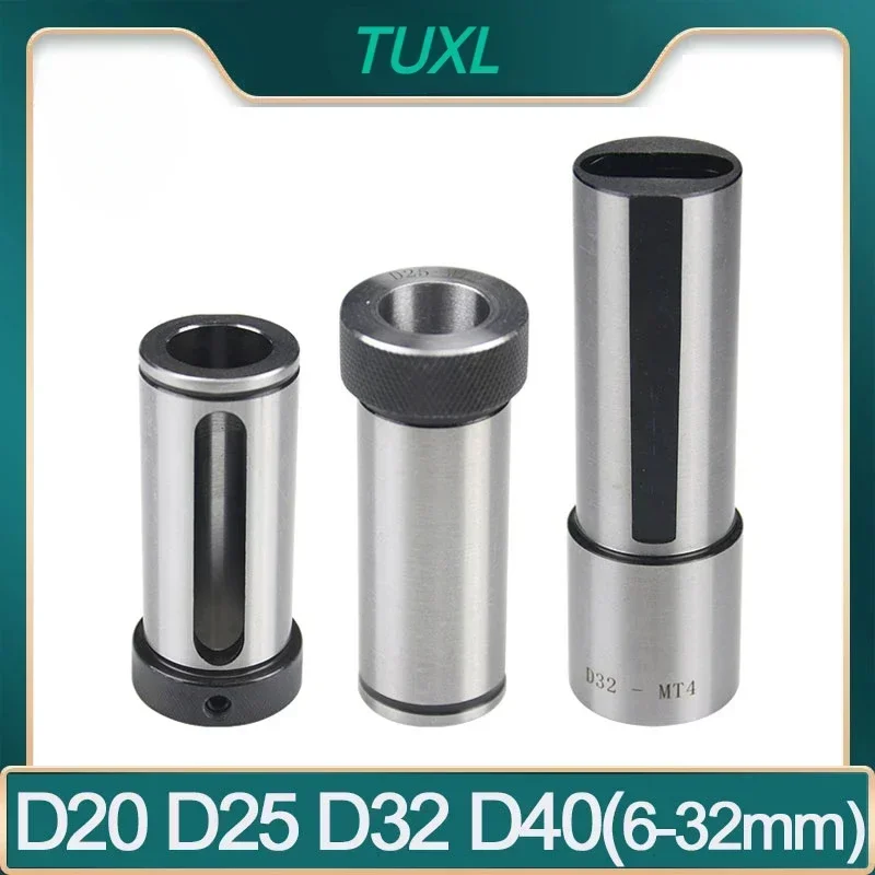 D20 D25 D32 D40 6mm-32mm Mechanical lathe Guide sleeves Seismic sleeves turning tools Auxiliary tool Taper shank