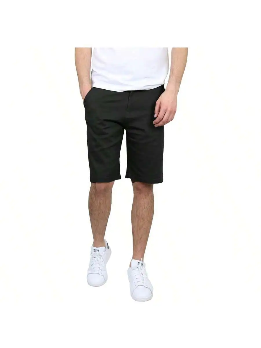 

Men’s Cotton Blend Stretchable Cargo Shorts With Removable Belt, Waist 30–42 Inches