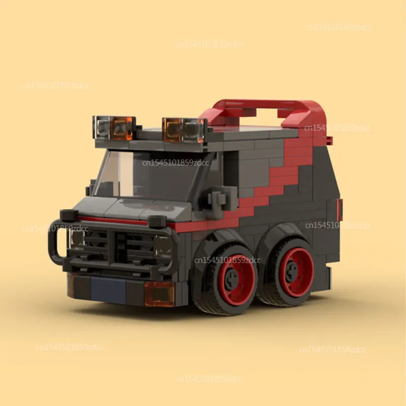 NUOVO MOC Classic Movie A-Teamed Van Car Building Blocks Modello di veicolo speciale Idee Set Camion Mattoni assemblaggio Giocattoli Regalo di Natale