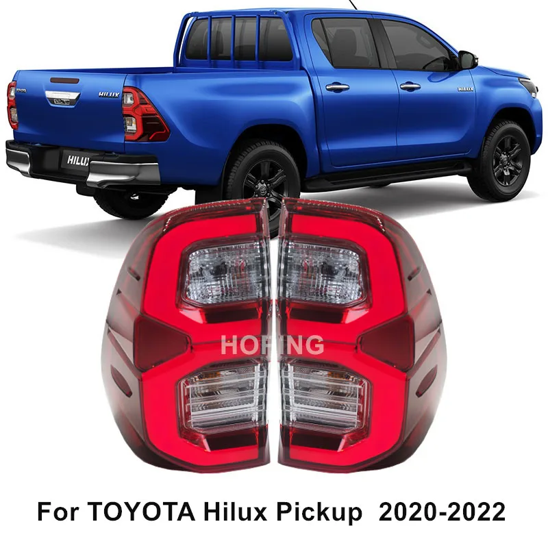 Hoping For TOYOTA Hilux Pickup 2020 2021 2022 Rear Bumper LED Tail light Tail Lamp Assembly  81560-0K430/81550-0K430