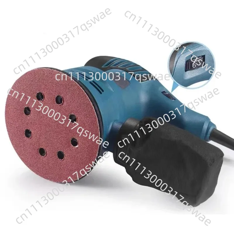 Electric eccentric sander 6th gear speed adjustment 5 inch 125mm wood sanding and polishing machine