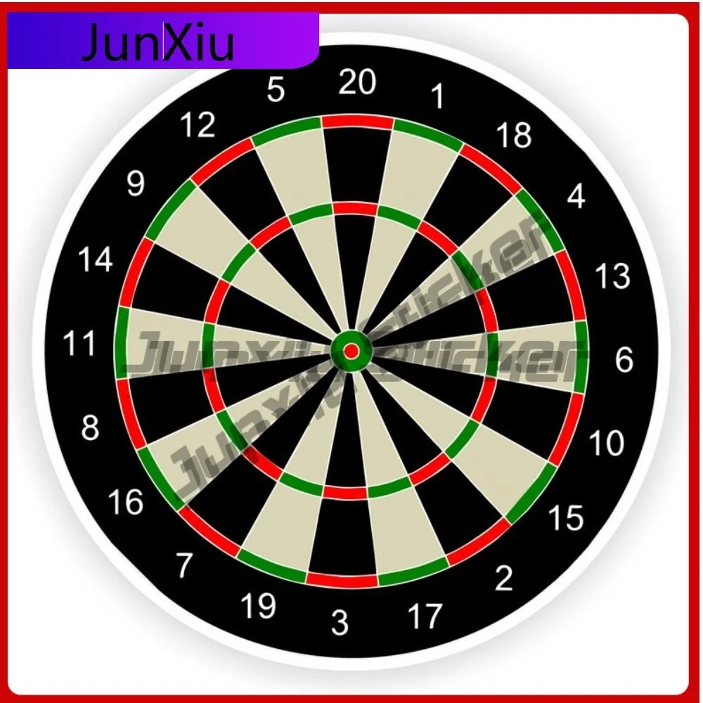

Dart Board Printing Graphics Stickers Custom Vintage Bumper Moto Decals Car Decoration Accessories For Car Truck Rv Suv Boat Wi
