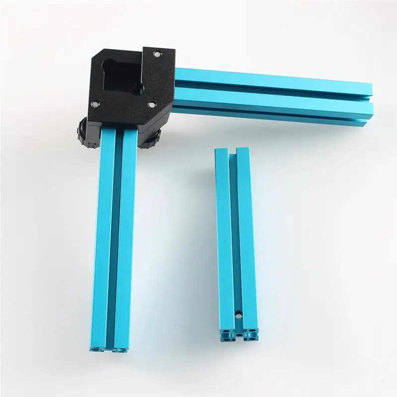 AF93-Autante per l'installazione del righello ad angolo retto per stampante 3D Rigrat con forchetta per insalata Voron V0 da 0,1/0,2 micrometri, per parti di profilo 1515