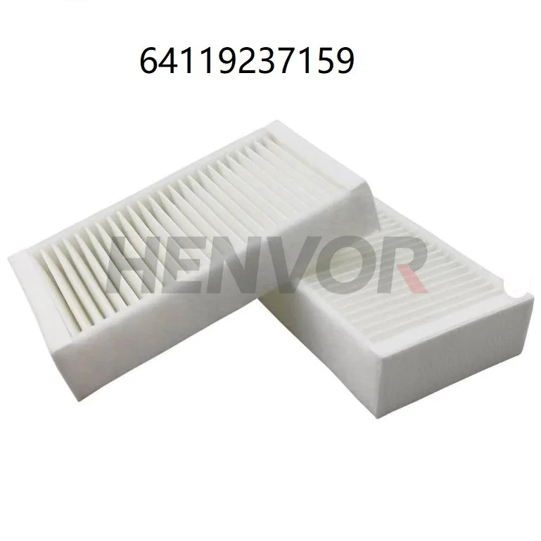 

2 шт. автомобильный салонный фильтр кондиционера 64119237159 для BMW F25 F26 X3 X4 18d 20i 20d 28i 30d 35d 35i M40i воздушные фильтры салона