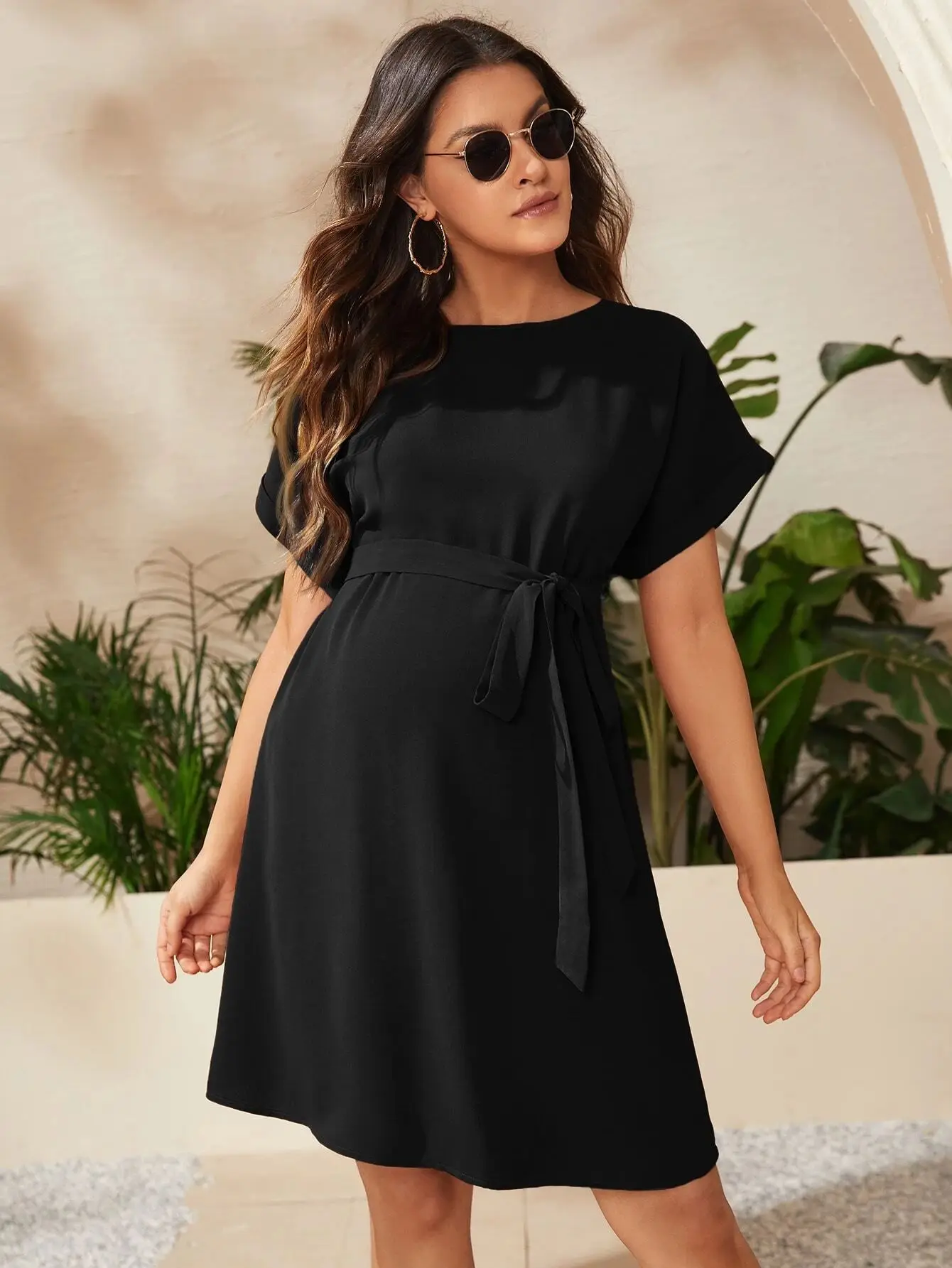 Fashion 2013 Summer Maternity Dresses Photoshoot Dress Skirt Bat-sleeve Tunic Shirt Dress Maternity Clothings Clothes for Women