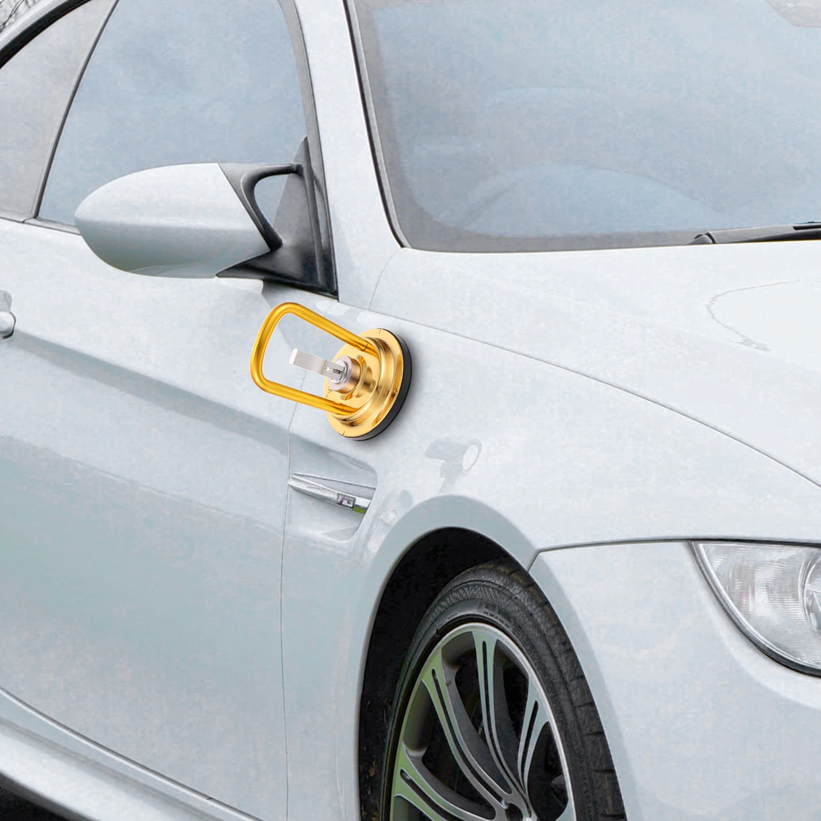 

Car Dent Puller Suction Cup Repair Tool Vehicle Dent Remover Strong Adsorption Capacity Stainless Steel Rubber Material Easy
