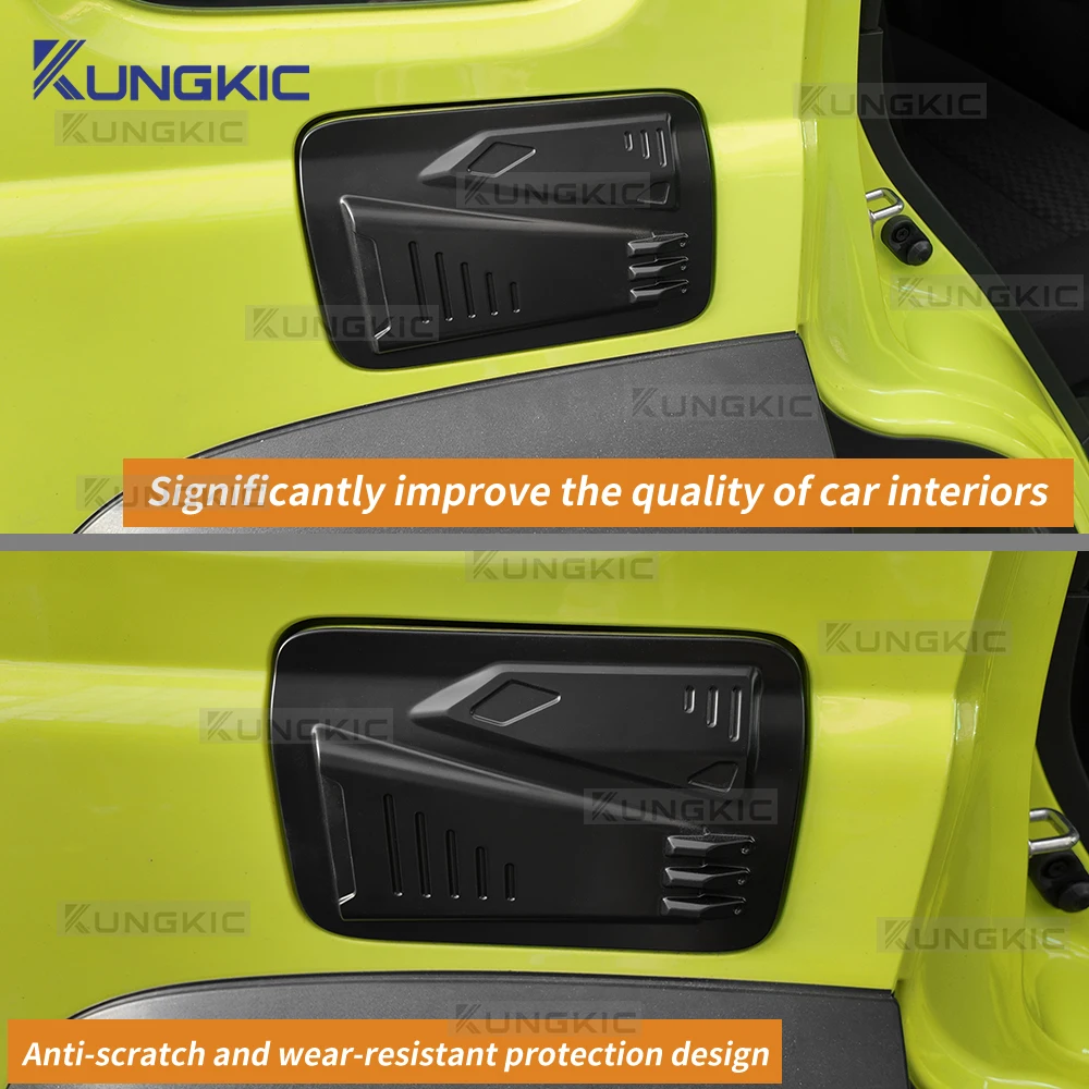 Car Fuel Tank Cap Cover Sticker For Suzuki Jimny 5-Doors Nomade 2023 2024 2025 LHD RHD ABS Matte Black Decor Accessories view 5