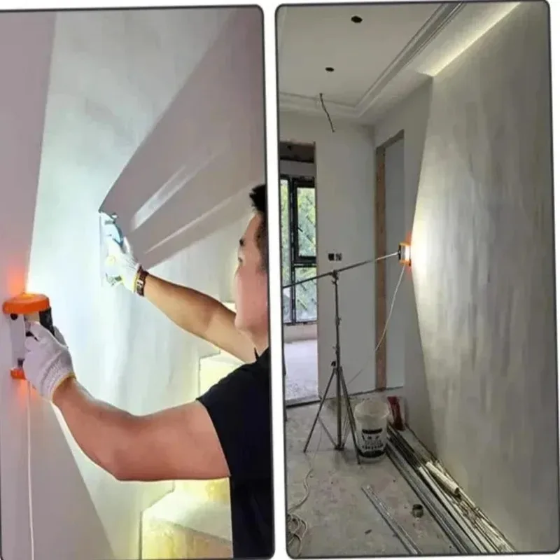 Special LED Import Lamp for Wall Polishing Transparent Corner Lamp Bead Wall Acceptance Lamp Paint Polishing Auxiliary Tool