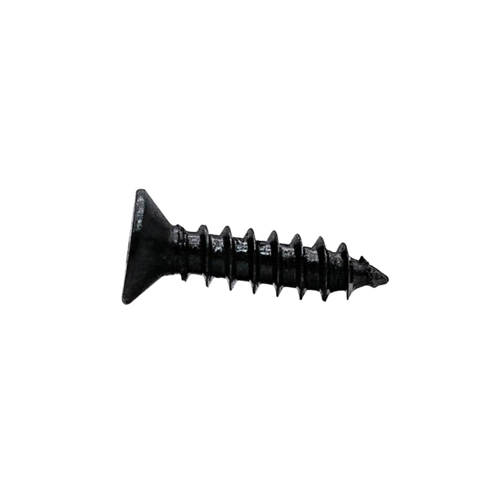 50/200 Stück KA M1 M1,2 1,4 1,7 2 M2,3 2,6 M3 M3,5 M4 schwarze Mini-Kleinkreuz-Phillips-Flachsenkkopf-selbstschneidende Holzschraube – Detail 6