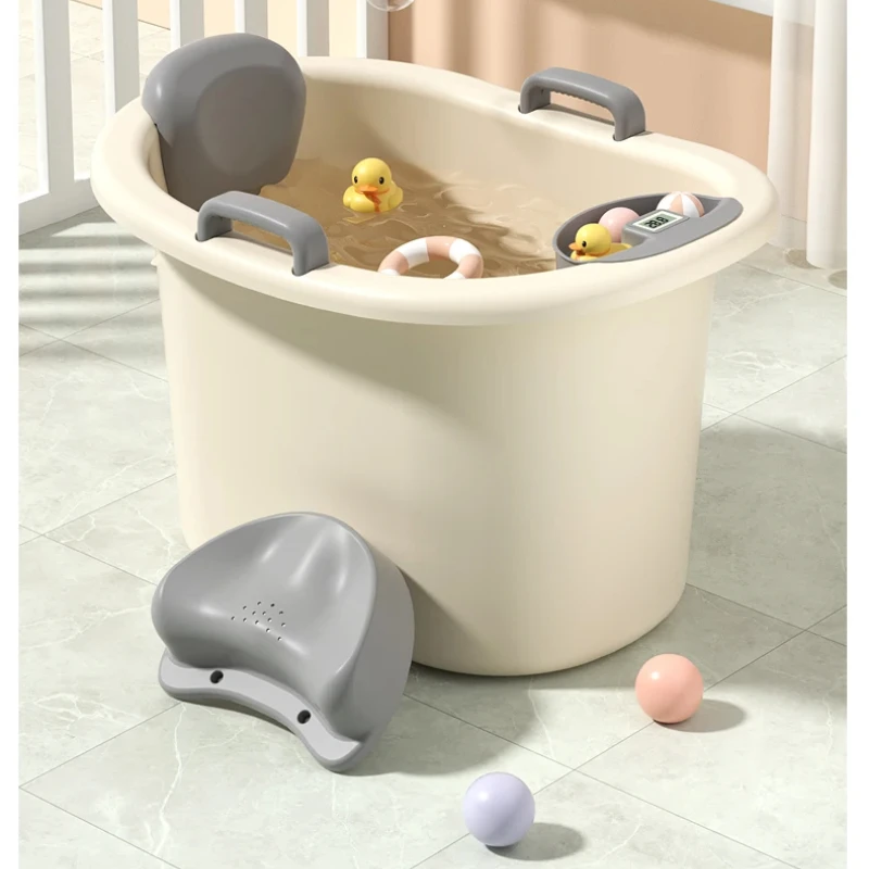 

Children's bath tub, baby bath tub, baby tub can sit on the home swimming bucket, children's thickened large