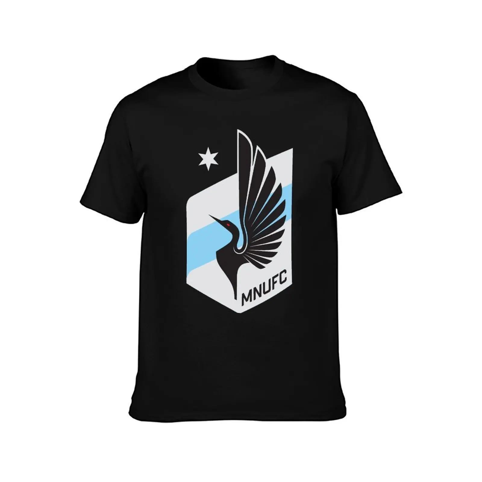 Minnesota FC T-Shirt Basic Plain Short Sleeve Crew Neck Tee T-Shirt