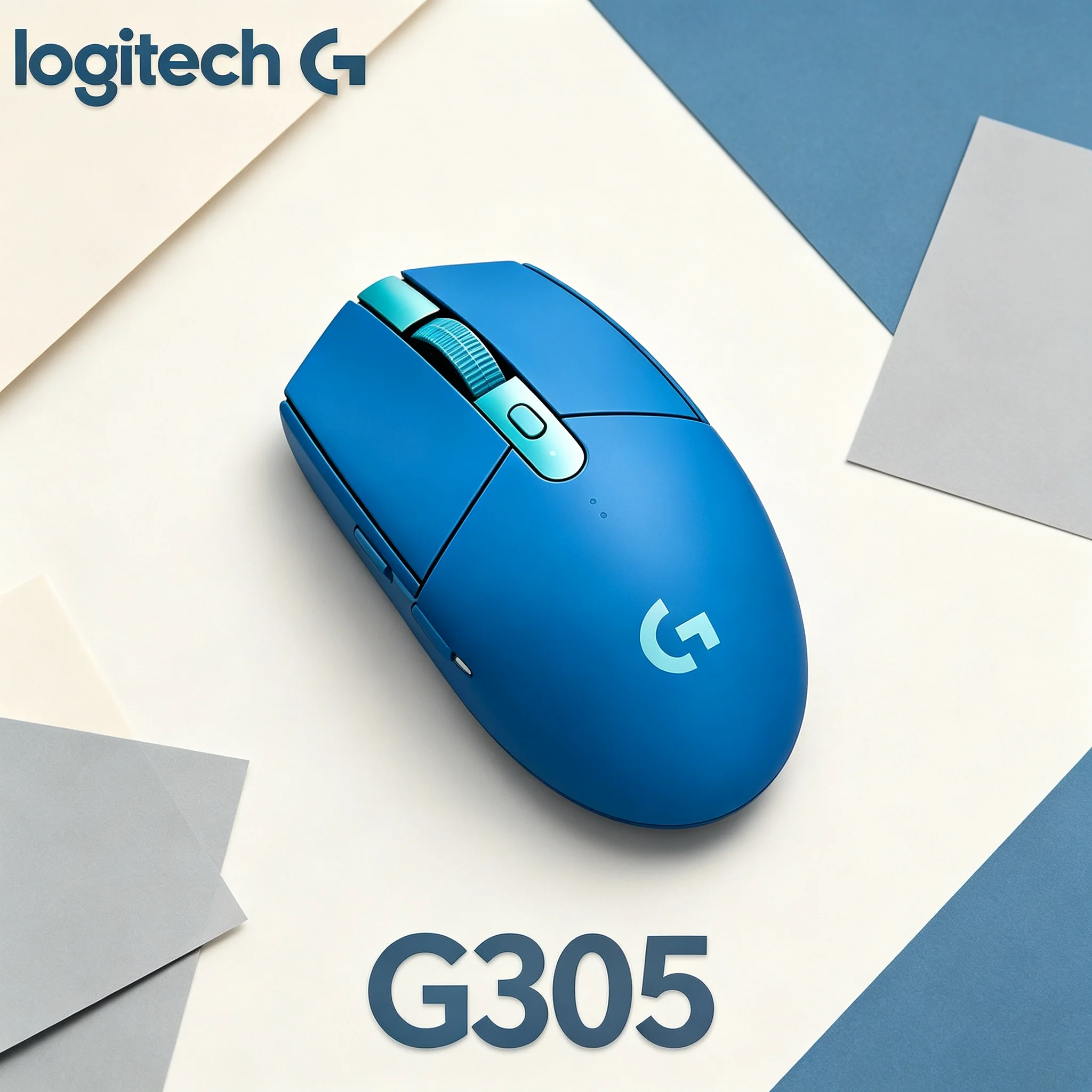 Logitech G305 LIGHTSPEED Wireless Gaming Mouse 99g Light‑Weight Design 250‑Hour Battery HERO Sensor For PC Mac Laptop Game Acces