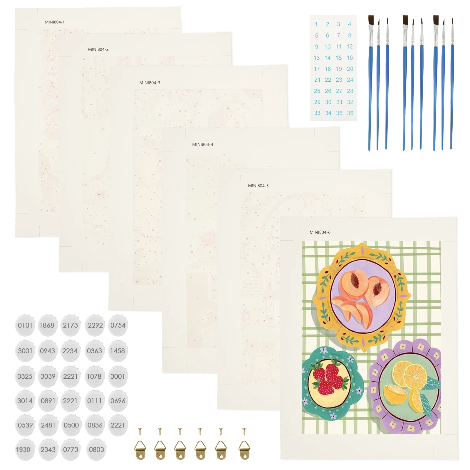 

Набор красок по номерам для взрослых, легкий набор красок по номерам своими руками с холщовыми ручками для начинающих, домашний декор, подарок для взрослых