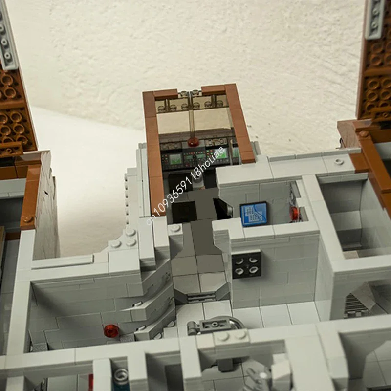 3173PCS MOC Star Battle SW: Knights Of The Old Republic Ebon Hawk Spaceship Model Building Blocks Stacking Bricks Creative