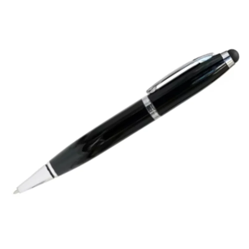 N11R Elegant Metal Ballpoint Pen With 32GB USB Flash Drive, USB 2.0 Pen Drive - Convenient Data Carrier