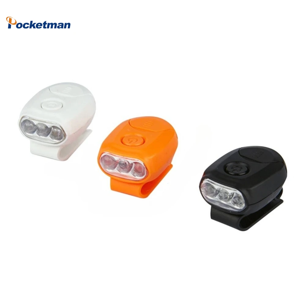 

Portable LED headlamp Hat Clip Headlight Helmet Light Camping Head Flashlight Forehead Front Hunting Baseball Cap Lamp Lighting