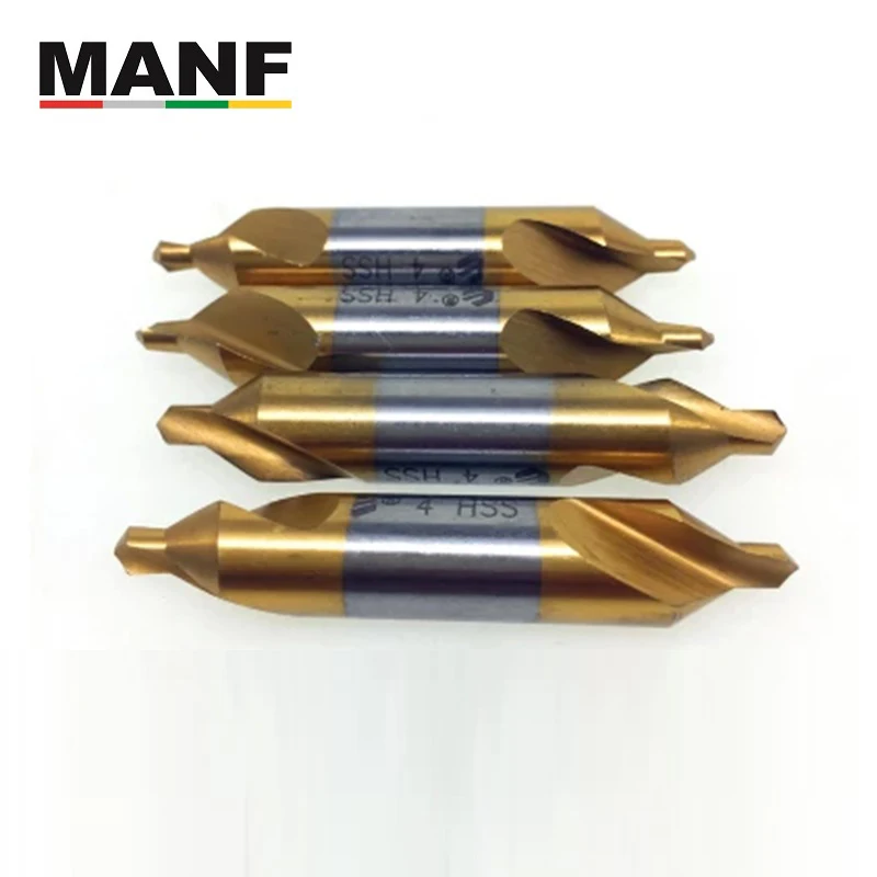 Manf alta qualidade hss cobalto-contendo broca central 1.0-5.0mm beber completo