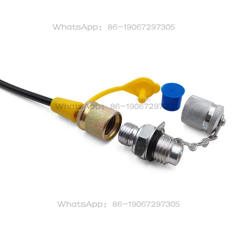 Hydraulic High Pressure Test Fitting Hose Adapter PT-23456789M10M12M16M14*1.5 G1/4