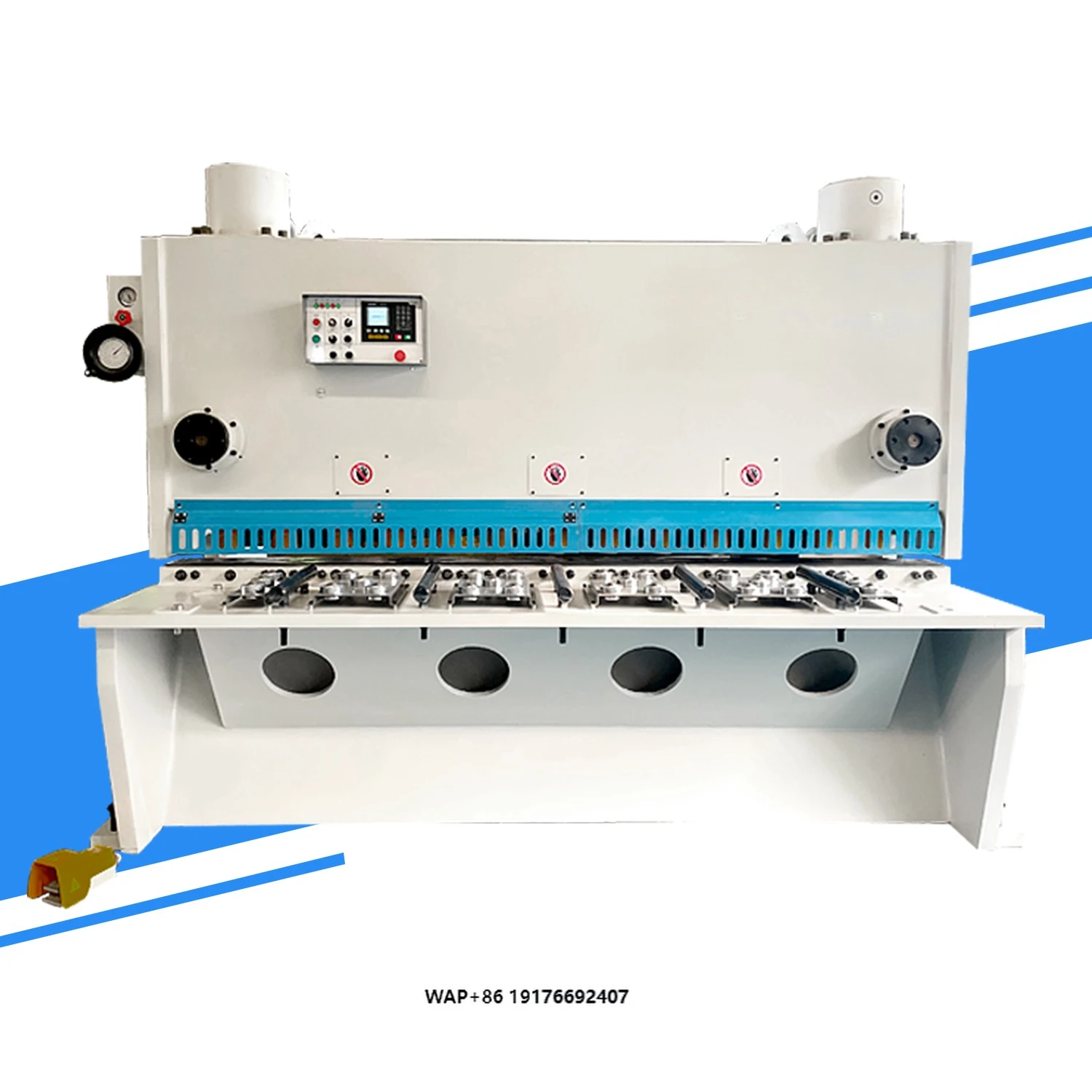 CNC Hydraulic Metal Stainless Steel Aluminum Shearing Guillotine Cutting Shearing Machine