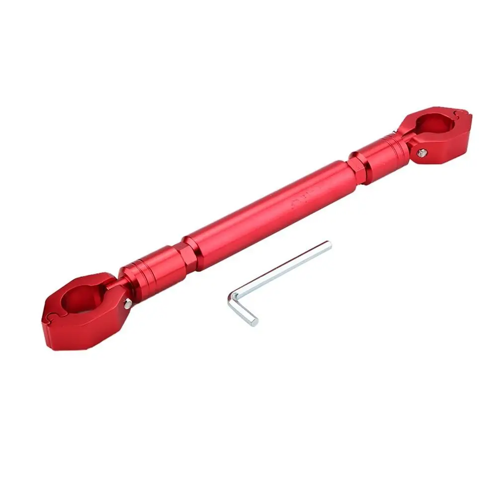 Durable Aluminum Alloy Handlebar Brace Adjustable Anti-Vibration Balance Bar No rusting Crossbar Set Motorcycle