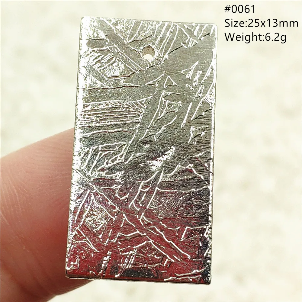 

Natural Gibeon Iron Meteorite Power Pendant Rectangle Moldavite Women Men Meteorite Pendant Jewelry Necklace AAAAA