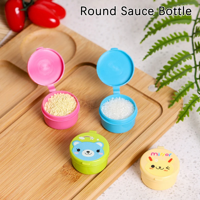 Mini Seasoning Sauce Bottle Portable Ketchup Bottle Salad Dressing Container For Bento Lunch Box Kitchen Accessories