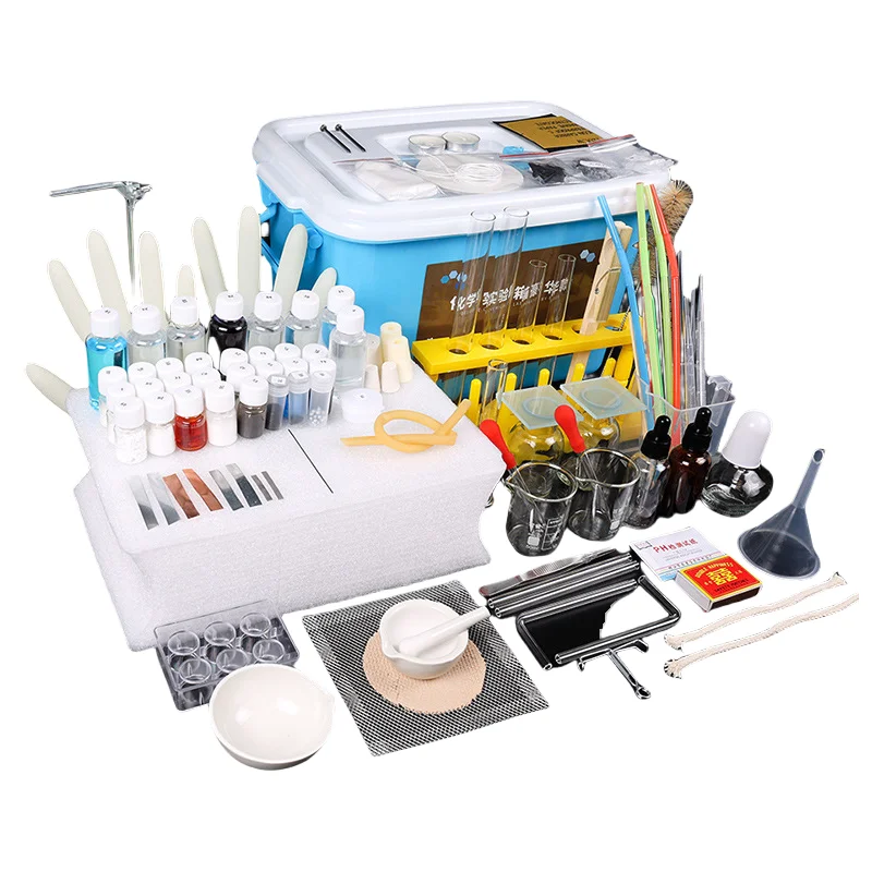 

Junior high school chemistry experiment equipment set of grade three and grade nine chemistry experiment box instrument material