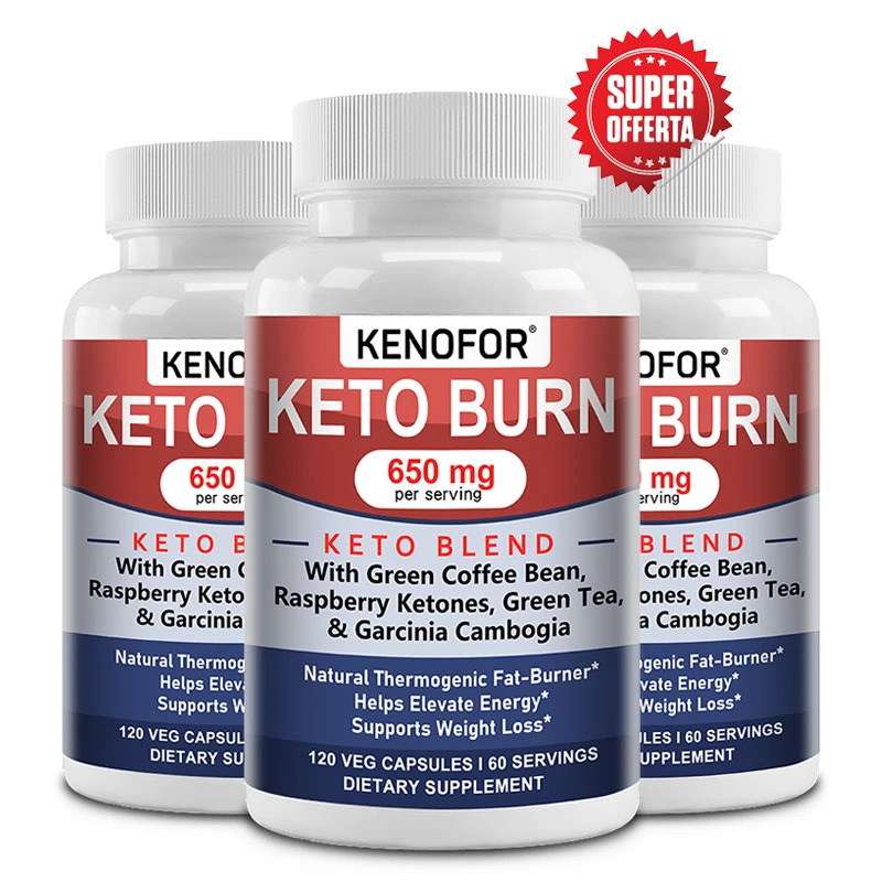 Effective Keto Weight Loss Capsules, Thermogenic Fat Burners for Men and Women, Ketone Supplement for Ketosis and Focus