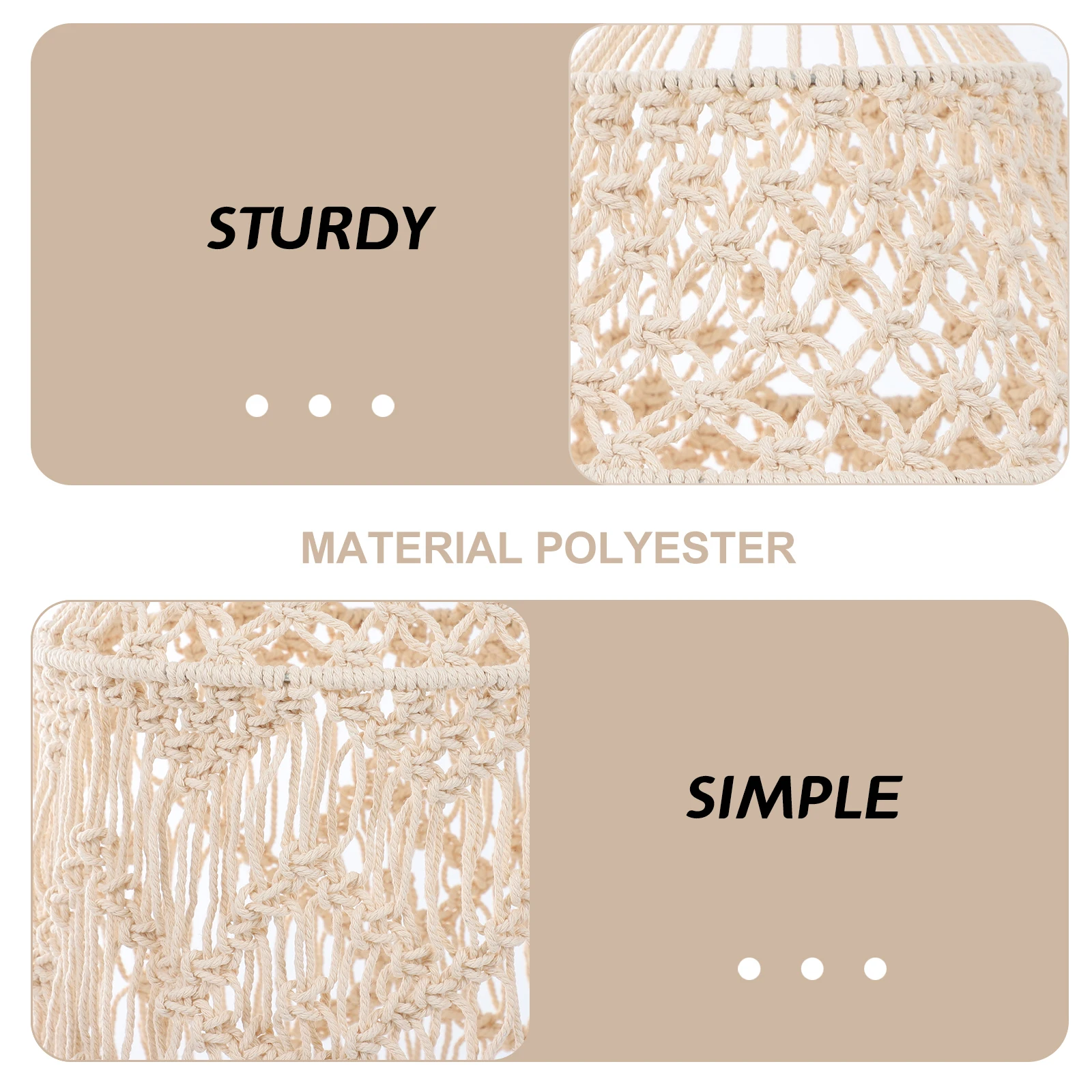 

Богемный абажур H сделал тканый светильник с кисточками, подвесной декор, хлопковая веревка, круглый подвесной ночник, спальня, гостиная, ребенок