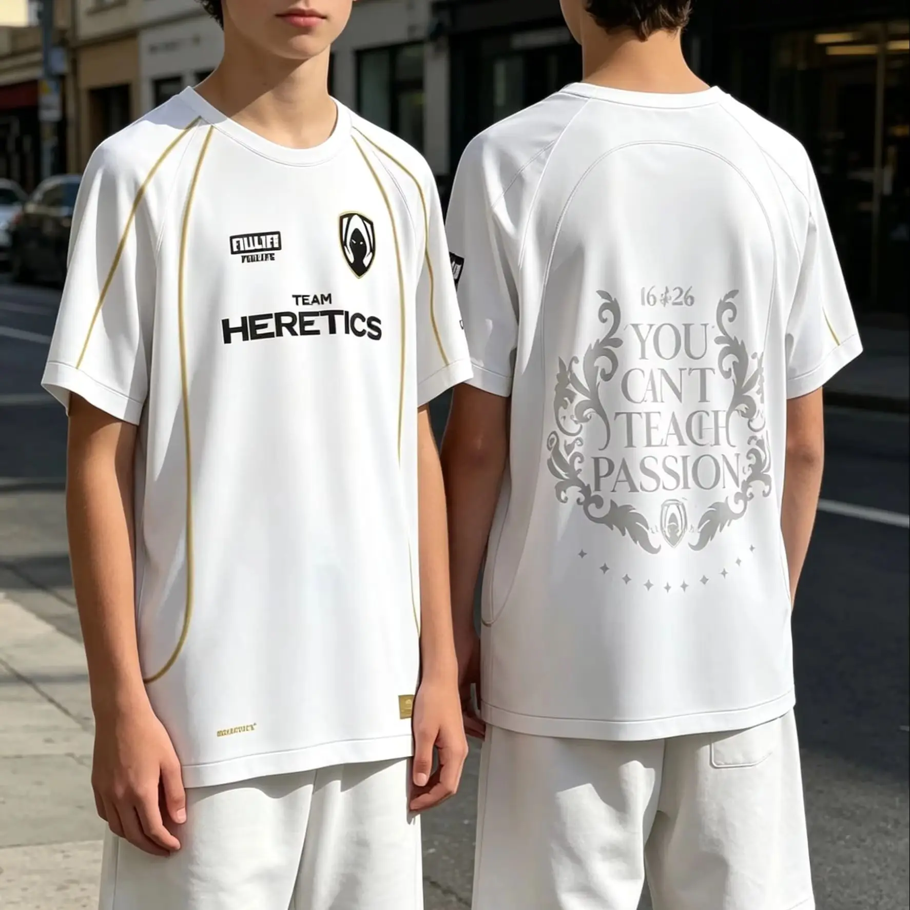 Team Heretics Esports Jersey Club Fan Men T Shirt Women Tee Boys Top Children Parent Child Quick dry short sleeves kids Tshirt