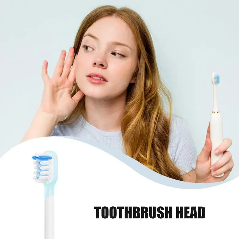 

Насадка для электрической зубной щетки, сменная мягкая щетина, насадки для ухода за полостью рта и детьми, для путешествий