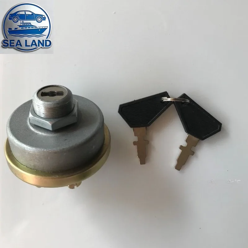 4158641 Interruptor de encendido con dos llaves para tractor FIAT 350, 400, 450, 480, 500