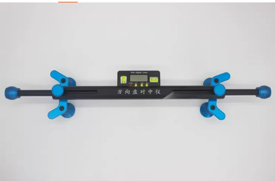 Four Wheel Alignment Tool, Steering Wheel Positioning & Leveling Instrument, Electronic Display Alignment Assistant