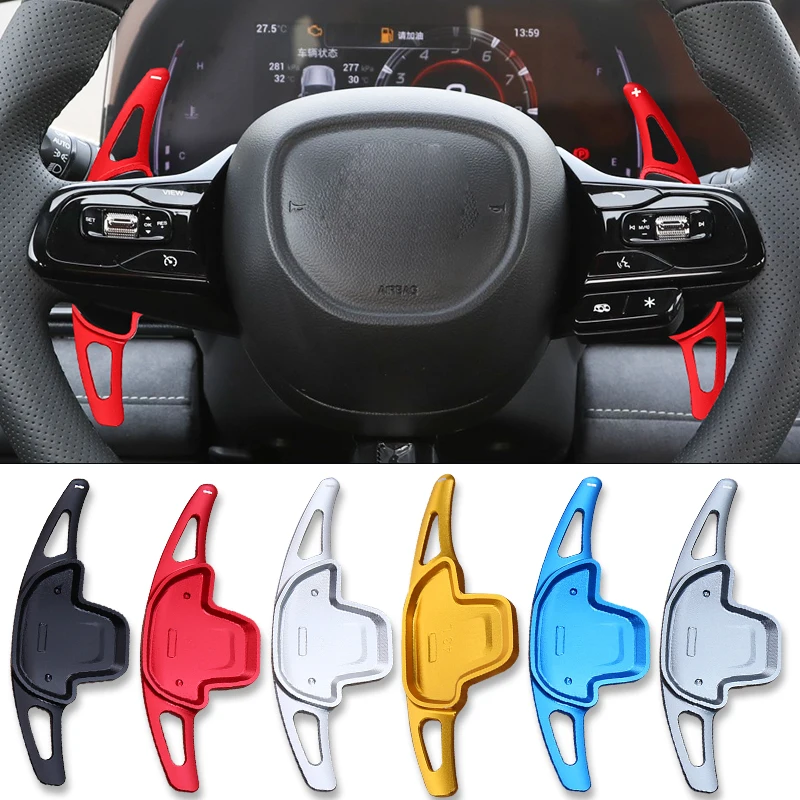 Palancas de Cambio de Aluminio para Volante de Auto, para los Nuevos DODGE Attitude GT GAC Empow 2024-2026, Extensiones de Palanca de Cambios DSG