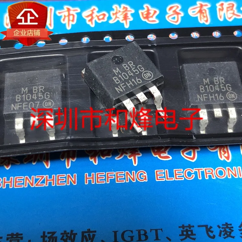 MBRB1045CTG MBRB1045G New and original TO-263 The patch 45V 10A MOS field effect tube to263