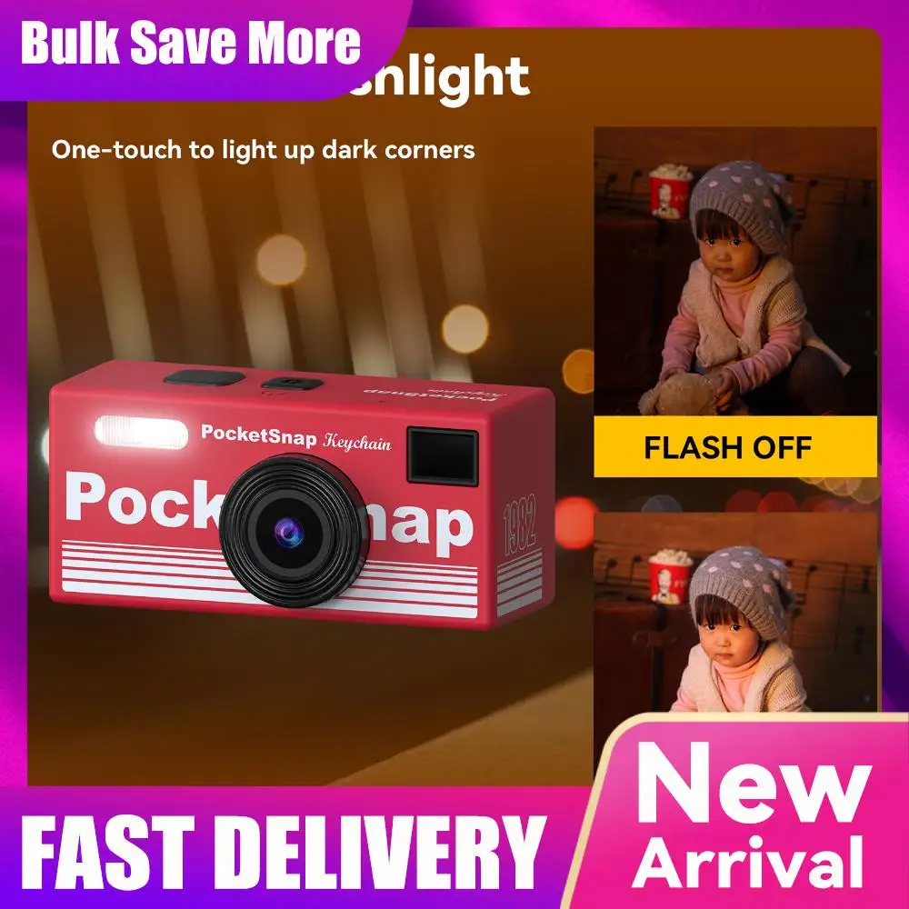 New Retro Digital Mini Camera Campus Student Thumb Camera With High-definition Video Recording And Portable Photography Gift