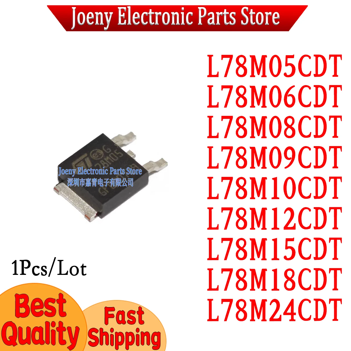 L78M05CDT L78M06CDT L78M08CDT L78M09CDT L78M10CDT L78M12CDT L78M15CDT L78M18CDT L78M24CDT Evaluation Board